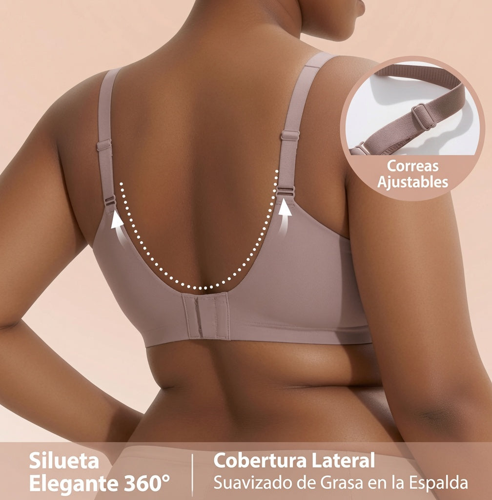 Sujetador Efecto Lift sin Aros – Máxima Comodidad y Realce Natural