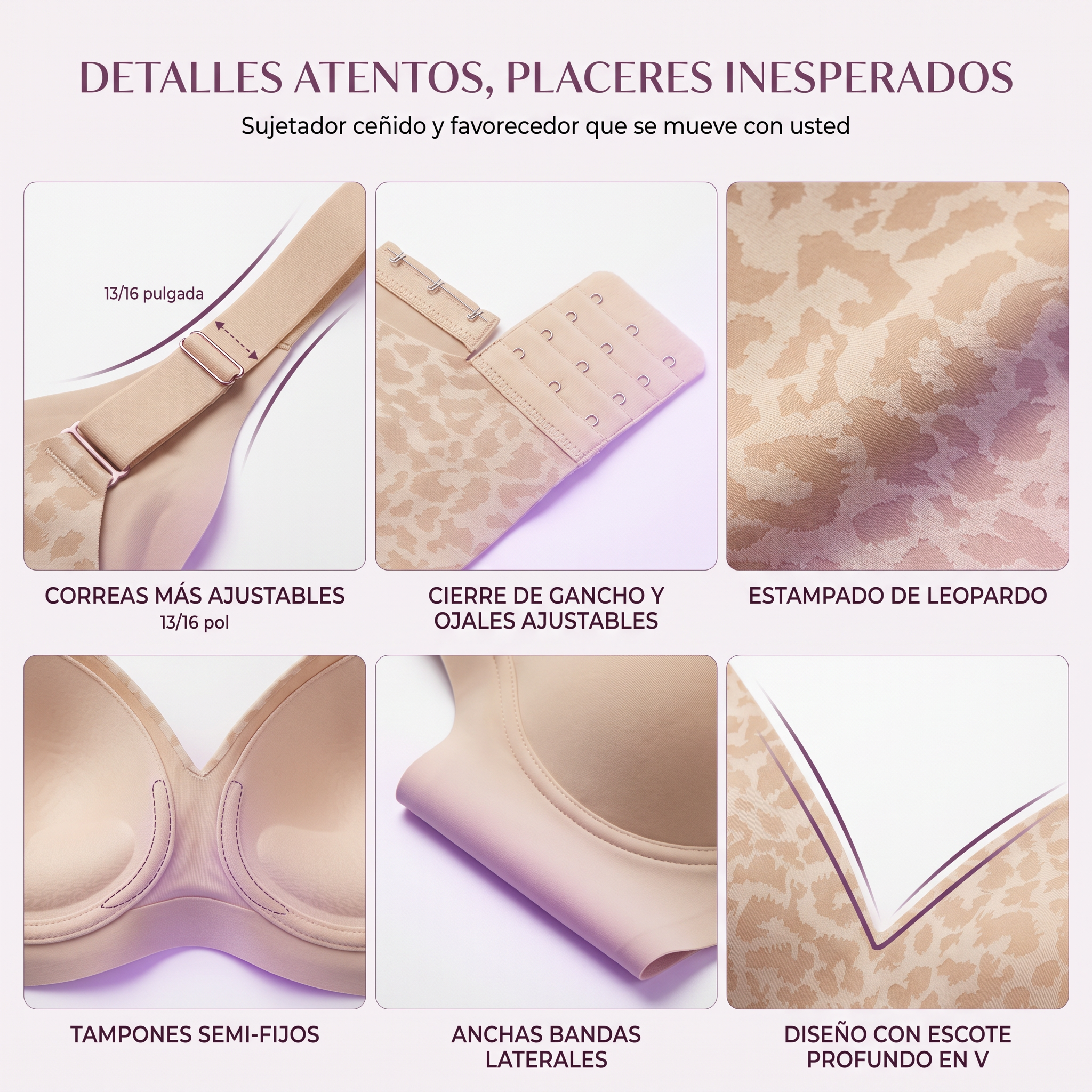Sujetador Moldeador sin Aros: comodidad y contorno perfecto